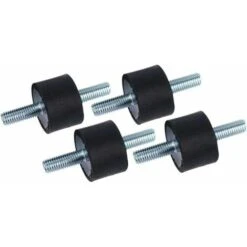 PAC Air - Air) 4pcs Supports En Caoutchouc D'isolant Anti-Vibration M8 30 X 20 Supports Amortisseurs De Vibrations Isolateur En Caoutchouc Anti-Vibration Avec Vis 5 PAC Air - Air) 4pcs Supports En Caoutchouc D'isolant Anti-Vibration M8 30 X 20 Supports Amortisseurs De Vibrations Isolateur En Caoutchouc Anti-Vibration Avec Vis -Atlantic Magasin 100014378 3