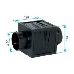 Piège à Son Absorb Son 80 Aldes