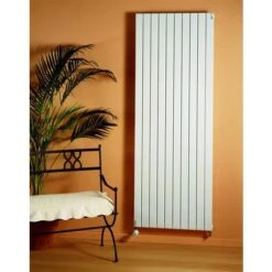 Radiateur Chauffage Central Vertical FASSANE PREM'S 620W Blanc - ACOVA - SHX-200-029 -Atlantic Magasin 100638901 3