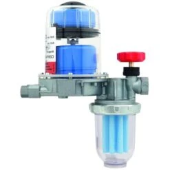 Filtre/Dégazeur Automatique Fioul Monotube FloCo-Top-1K + Robinet Arrêt