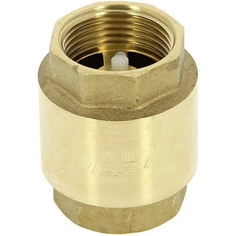 Clapet Laiton Non Retour Type York Femelle-femelle 20-27 1 Clapet Laiton Non Retour Type York Femelle-femelle 20-27