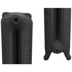 Radiateur Fonte Fleuri - Hauteur 760mm - Longueur 76mm - 121.1 Watt - Epaisseur 203mm - Contenance 2.6L - L276/1 -Atlantic Magasin 10517615 4