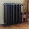 Radiateur Fonte Lisse - Hauteur 760mm - Longueur 78mm - 144 Watt - Epaisseur 250mm - Contenance 2.3L - L376L/1