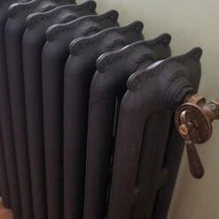 Radiateur Fonte Lisse - Hauteur 760mm - Longueur 78mm - 144 Watt - Epaisseur 250mm - Contenance 2.3L - L376L/1 -Atlantic Magasin 10518188 3