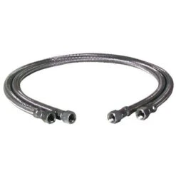 Flexible Fioul F3/8 X F3/8 Droit Longueur 500mm (X 2) - DIFF