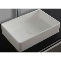 Cache Bonde Pour Vasque - Couvercle Pour Bonde Pop Up Blanc -Atlantic Magasin 10987124 3