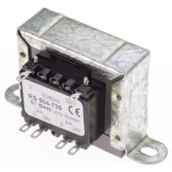 Transformateur à Montage Sur Châssis, Vin 230V C.a., Vout 24V C.a., 2 Sorties, 6VA ( Prix Pour 1 )