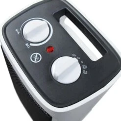 Mini Radiateur Soufflant Céramique Avec Oscillation Automatique Et 2 Réglages De Température - 2000W Pro Breeze -Atlantic Magasin 11604690 4