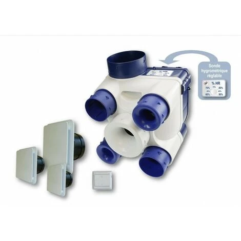 Kit Vmc à Hygrostat Réglable 603116 Unelvent 1 Kit Vmc à Hygrostat Réglable 603116 Unelvent