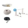 Pack Raccordement Climatiseur 3 Mètres 1/4 3/8 + Support Mural Qualité Professionnelle