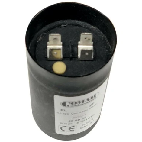 Condensateur De Démarrage 200uf à 250uf 250v à Cosses Faston Pour Moteur Monophasé 2 Condensateur De Démarrage 200uf à 250uf 250v à Cosses Faston Pour Moteur Monophasé – Image 2