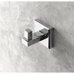 Cintre Simple En Aluminium Et Zamak Capannoli Nook NK109 Chromé