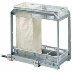 Combiné Coulissant Pour Pain Et Bouteilles - Largeur : 256 Mm - Pour Caisson De Largeur : 300 Mm - GASPERIN