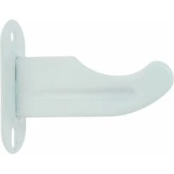 Console à Visser Pour Radiateur Fonte - Epoxy Blanc - Axe 85 Mm - Sélection Cazabox