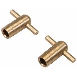 2 CLÉS DE VIDANGE POUR RADIATEUR SILVERLINE 427586