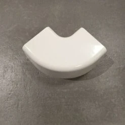 Coude Plat 90°C - Beige - En PVC - Dimension : 80 Mm -Atlantic Magasin 14817484 2