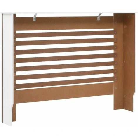 Cache-radiateur Blanc 112x19x81,5 Cm MDF VidaXL 4 Cache-radiateur Blanc 112x19x81,5 Cm MDF VidaXL – Image 4