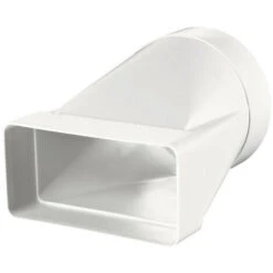 Connecteur Rectangle/rond - 55x110mm / Ø100 - Winflex Ventilation