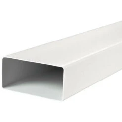 Conduit Rectangle En PVC 60x122mm - 1500mm - Winflex Ventilation