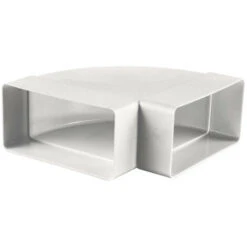 Raccord Horizontal Coude 90° Pour Conduit 55x110mm - Winflex