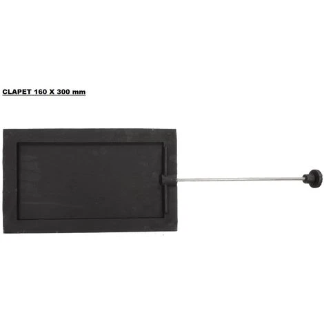 Clapet Coulissant Pour Poêle à Bois 160 X 160 Mm 3 Clapet Coulissant Pour Poêle à Bois 160 X 160 Mm – Image 3