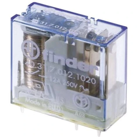 Finder 40.61.7.012.2020 Relais Pour Circuits Imprimés 12 V/DC 16 A 1 Inverseur (RT) 1 Pc(s) 2 Finder 40.61.7.012.2020 Relais Pour Circuits Imprimés 12 V/DC 16 A 1 Inverseur (RT) 1 Pc(s) – Image 2