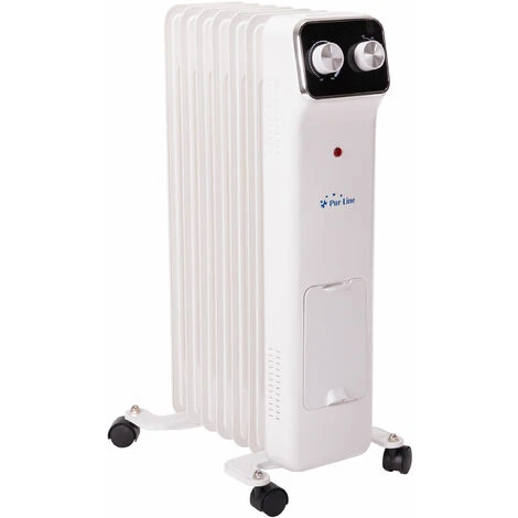 Radiateur D'huile Blanc Avec Réservoir D'humidification 1 Radiateur D'huile Blanc Avec Réservoir D'humidification