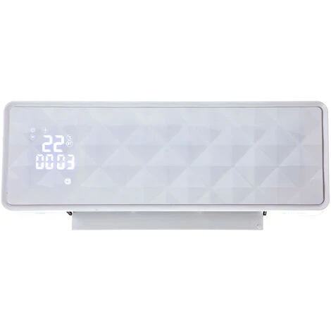 Chauffage Céramique Mural 2000 W Avec Télécommande Et Minuterie 1 Chauffage Céramique Mural 2000 W Avec Télécommande Et Minuterie