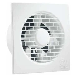 Ventilateur De Salle De Bain Axial Avec Volet Arrière Intégré Vortice Punto Filo Range MF 90/3,5 - Sku 11122