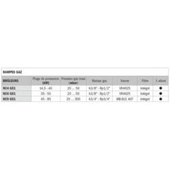 Brûleur Gaz CB-NC6 GXE - CUENOD : 3836559