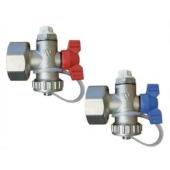 Collecteur De Distribution Pré-monté Pour Systèmes De Plancher Radiants, 1" Avec Dérivations à 8 Voies X 3/4" -Atlantic Magasin 18496269 3