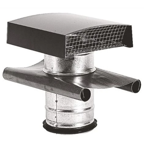 Atlantic Chapeau Alu Foureau Galva Feuille De Plomb Gris Ø 160 Mm 1 Atlantic Chapeau Alu Foureau Galva Feuille De Plomb Gris Ø 160 Mm