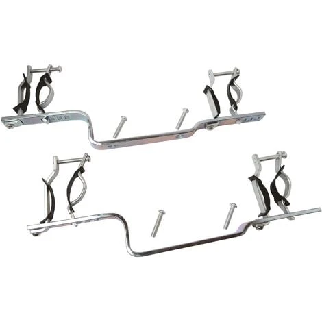 Jeu De 2 Supports Métal Avec Isolant Pour Collecteur - Compatible 20/27 à 33/42 2 Jeu De 2 Supports Métal Avec Isolant Pour Collecteur - Compatible 20/27 à 33/42 – Image 2