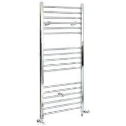 Hudson Reed Kent - Sèche-Serviettes Design Mixte Moderne Plat - Chromé - 120 Cm X 50 Cm