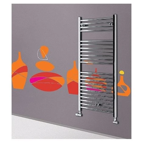 Lazzarini Sanremo Radiateur Sèche-serviettes Chromé 1420x450 Entraxe 400 2 Lazzarini Sanremo Radiateur Sèche-serviettes Chromé 1420x450 Entraxe 400 – Image 2