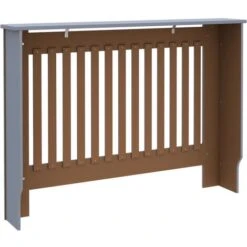 Cache-radiateur Anthracite 112x19x81 Cm MDF VidaXL 9 Cache-radiateur Anthracite 112x19x81 Cm MDF VidaXL -Atlantic Magasin 19920318 5