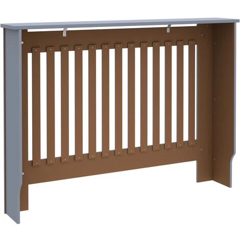 Cache-radiateur Anthracite 112x19x81 Cm MDF VidaXL 5 Cache-radiateur Anthracite 112x19x81 Cm MDF VidaXL – Image 5