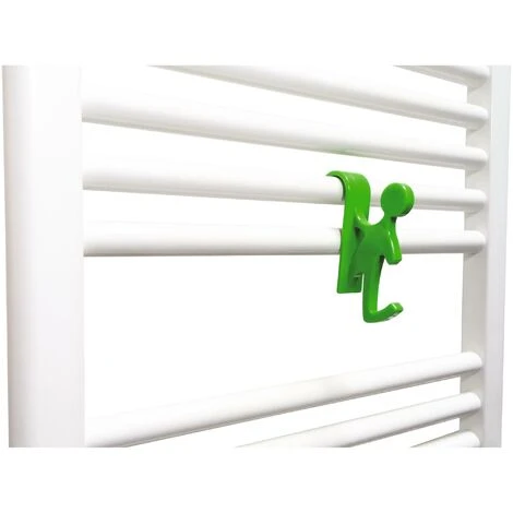 Crochet Pour Sèche Serviette Deco Vert Tube Rond 3 Crochet Pour Sèche Serviette Deco Vert Tube Rond – Image 3