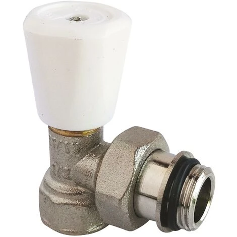 Robinet De Radiateur Manuel équerre 15/21 1 Robinet De Radiateur Manuel équerre 15/21