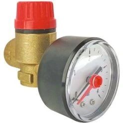 Bloc Soupape Mano Pour Installation De Chauffage En Circuit Fermé