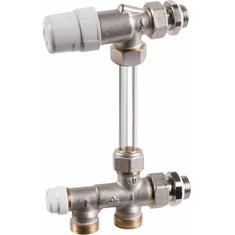 Kit De Raccordement De Radiateur équerre Inversé - RBM 1 Kit De Raccordement De Radiateur équerre Inversé - RBM