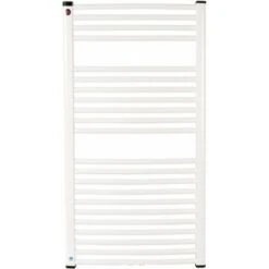 Sèche-serviette Mixte Venus Blanc - 617 W - Raccord Central - Irsap