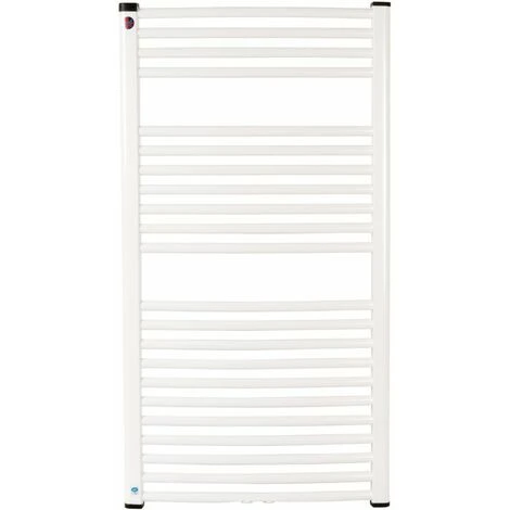 Sèche-serviette Mixte Venus Blanc - 617 W - Raccord Central - Irsap 2 Sèche-serviette Mixte Venus Blanc - 617 W - Raccord Central - Irsap – Image 2