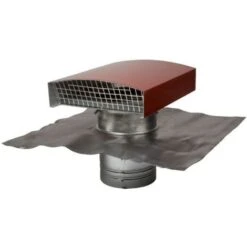 Sortie De Toit Finition Tuile - Ø 125 Mm - VMC Double Flux - Anjos