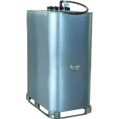 CUVE STOCKAGE FUEL GASOIL GNR UN-ADR GALVA DOUBLE PAROIE 999L PRE-EQUIPEE S08121