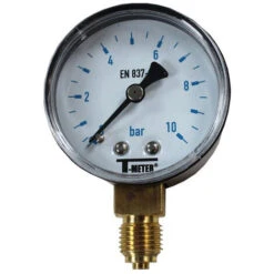 Jaquette Prise Pression Réseau Eau Mâle 3/4 (20/27) - FL 3/4 (20/27) + Manomètre Radial 0/10 Bars Bain De Glycérine Q01M34FL34 + Q04R10G - Arcanaute -Atlantic Magasin 23996100 3