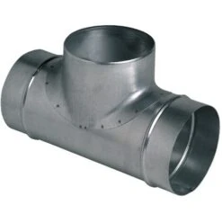 Aldes Té équerre Galva Pour VMC Ø125x125