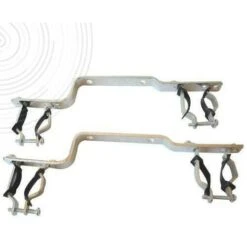 Support Mural Pour Collecteur Sanitaire 3/4 Et 1" (paire) - 2066