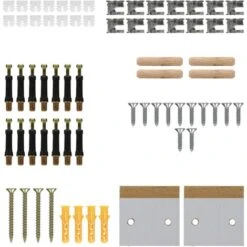 Cache-radiateur Couvercle Chauffage En MDF Motif Nid D'abeille 78x19x82 Cm Blanc -Atlantic Magasin 25687319 5