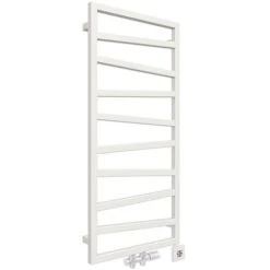 Sèche-serviette Mixte Blanc De 600mm De Haut Et 500mm De Large - 300 Watt - ZIG600/500Z8B